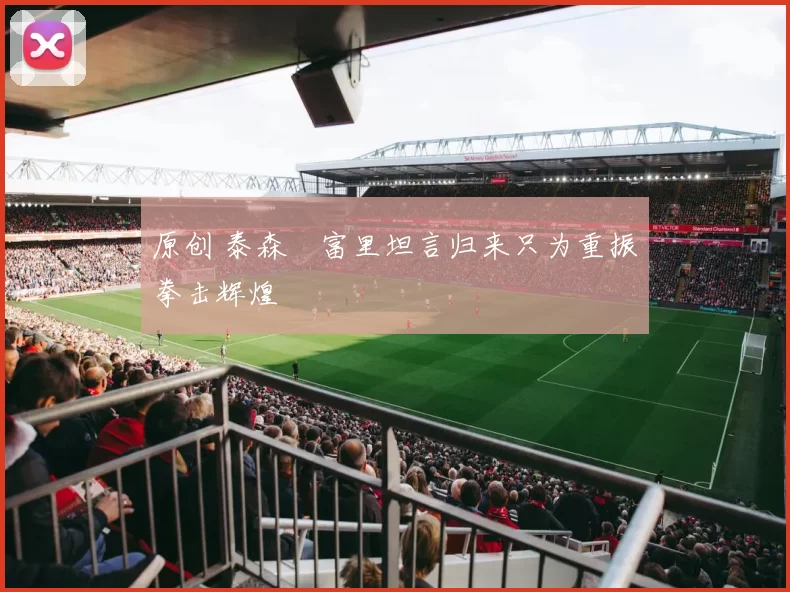 原创 泰森・富里坦言归来只为重振拳击辉煌